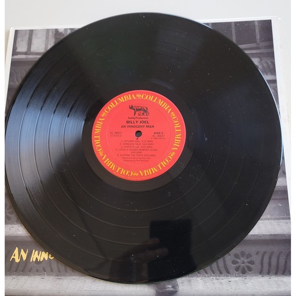 Billy Joel An Innocent Man 1983 LP Columbia Records BL 38837 Vinyl Album - Picture 4 of 4